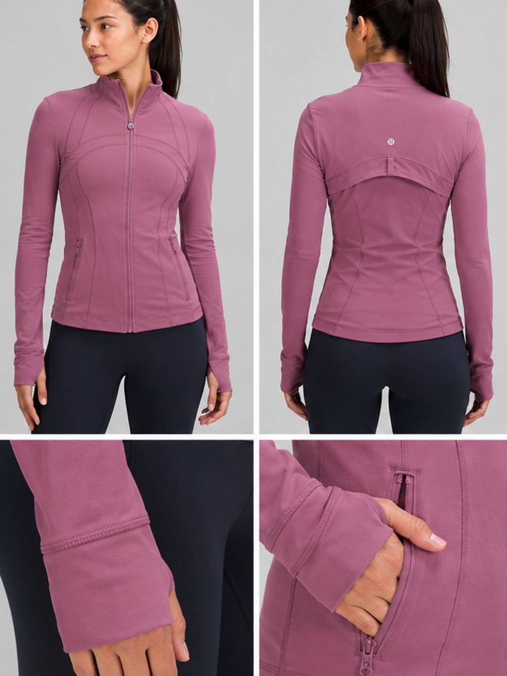 Lululemon define Active Jacket mauve